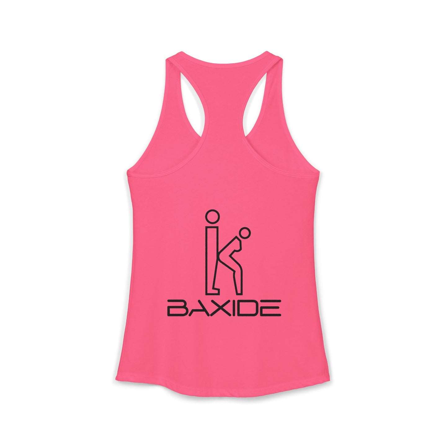 Women's Black Fill Racerback