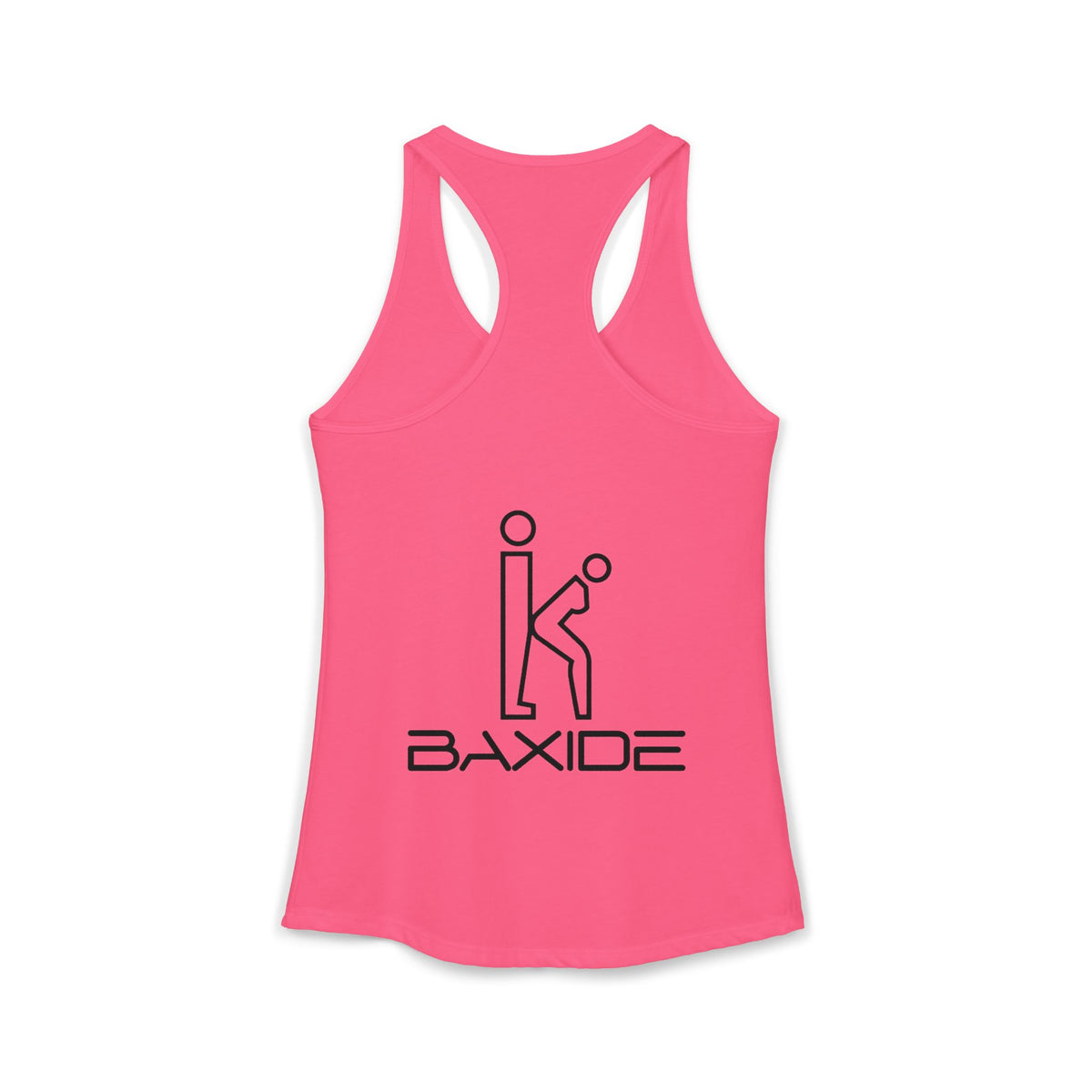 Women's Black Print Racerback