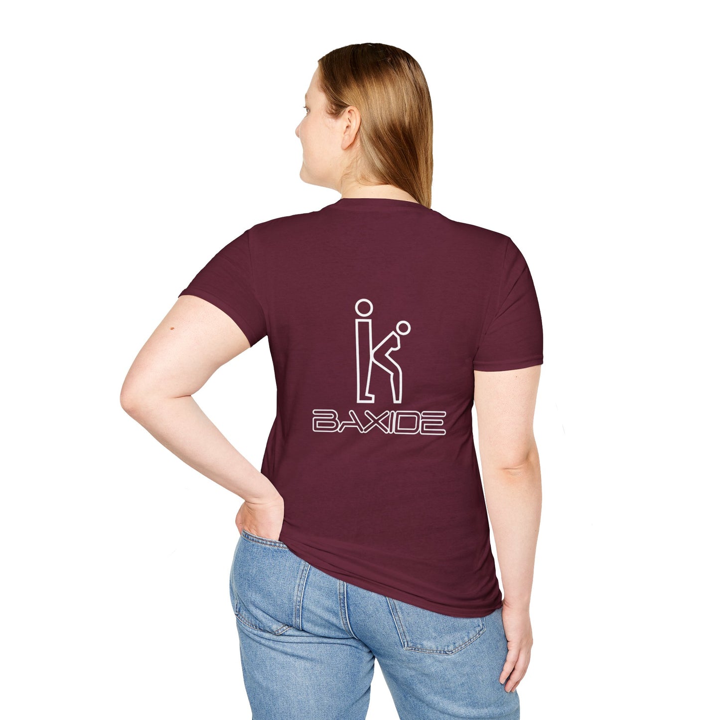 Unisex White Hollow Tee
