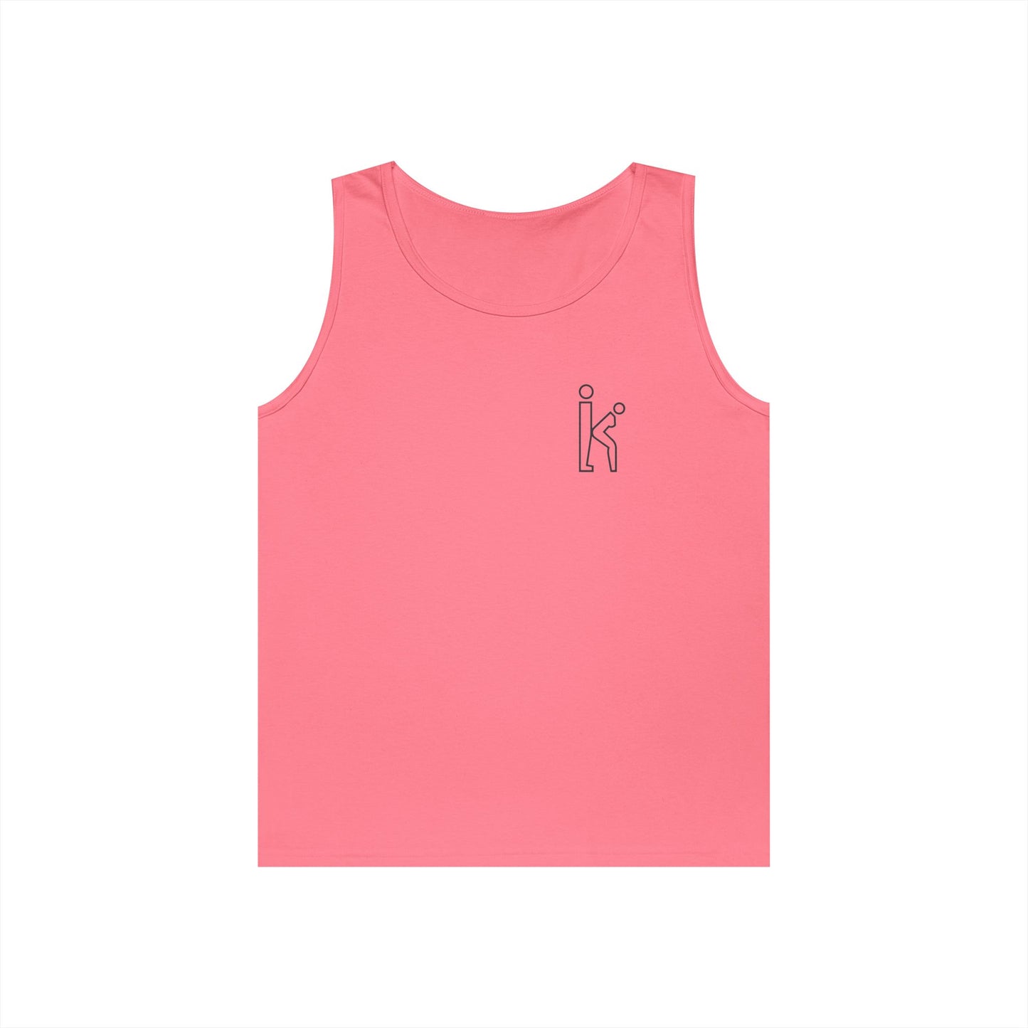 Unisex Black Hollow Tank