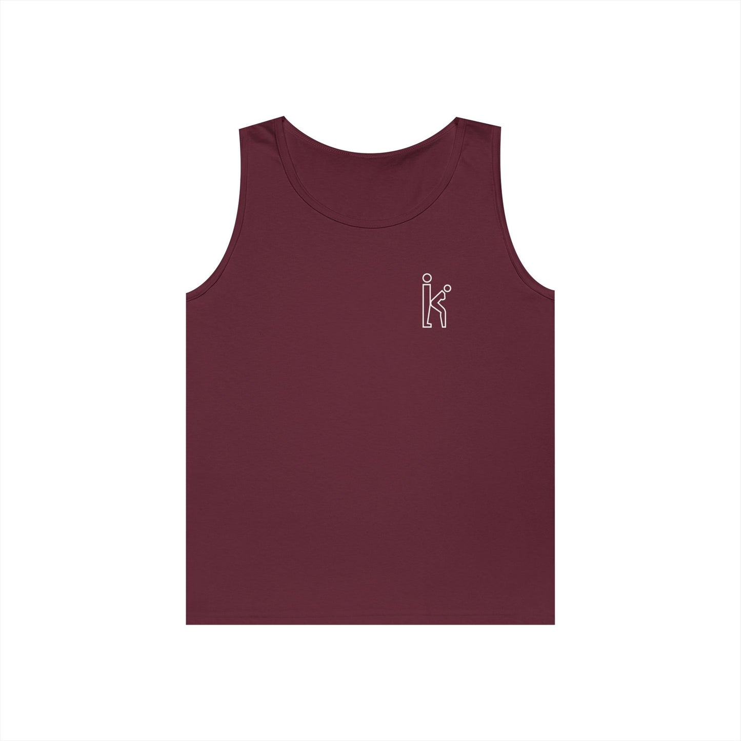 Unisex White Fill Tank