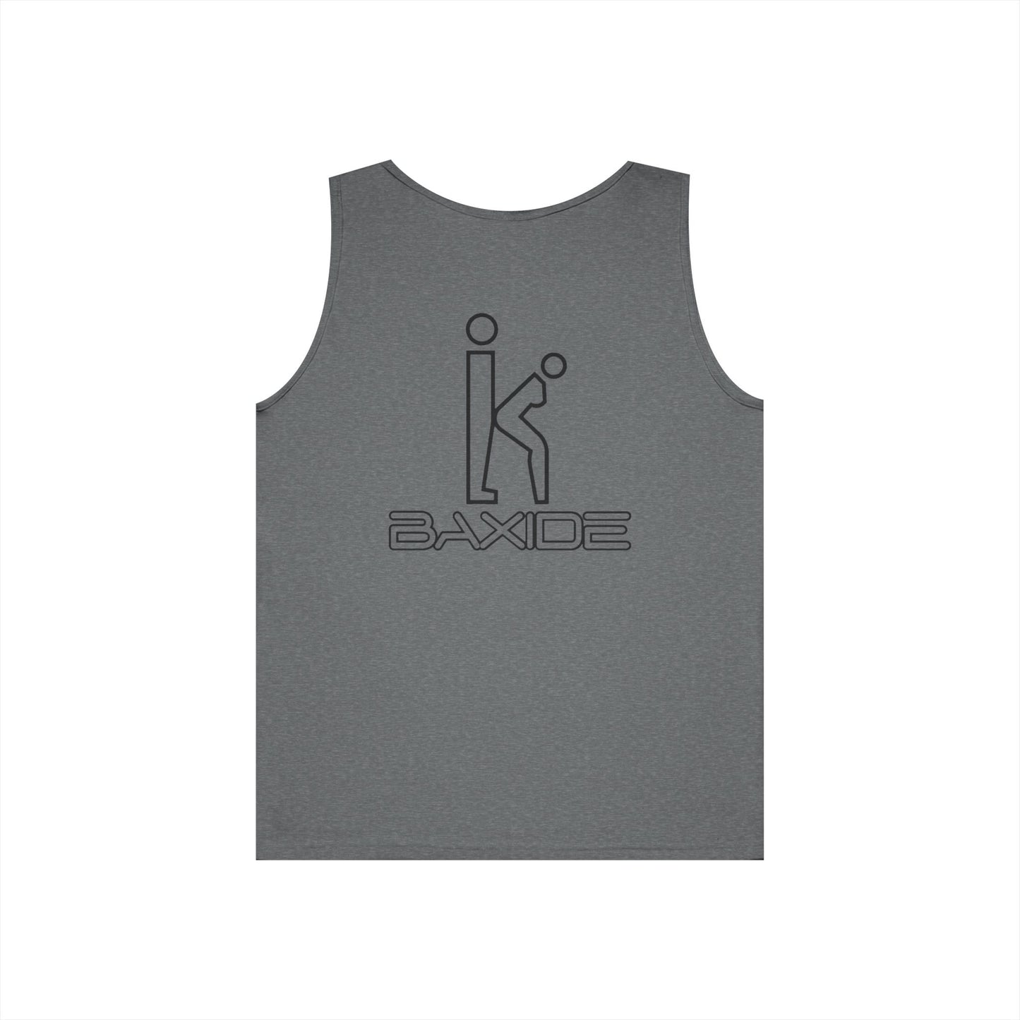 Unisex Black Hollow Tank