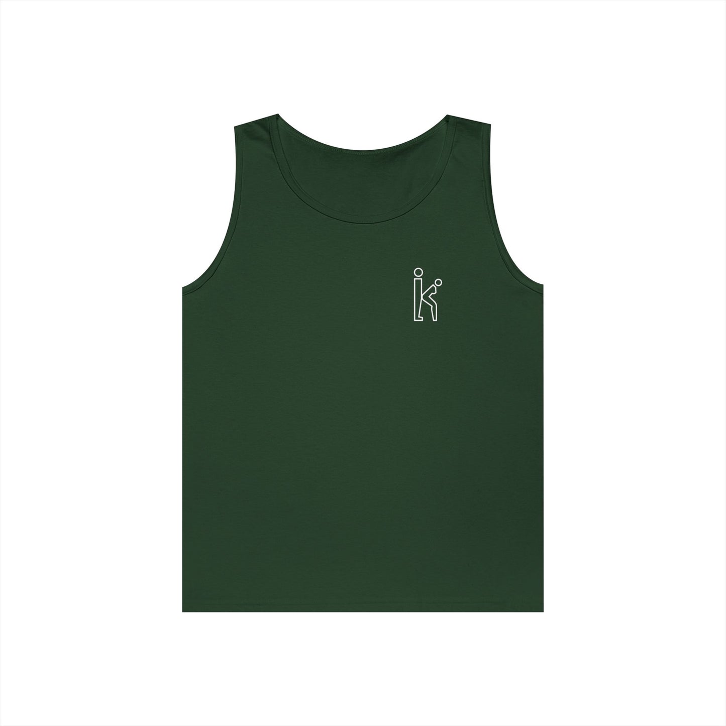 Unisex White Fill Tank