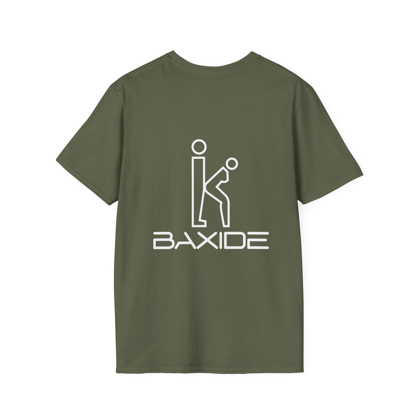 Filled White Logo Tee