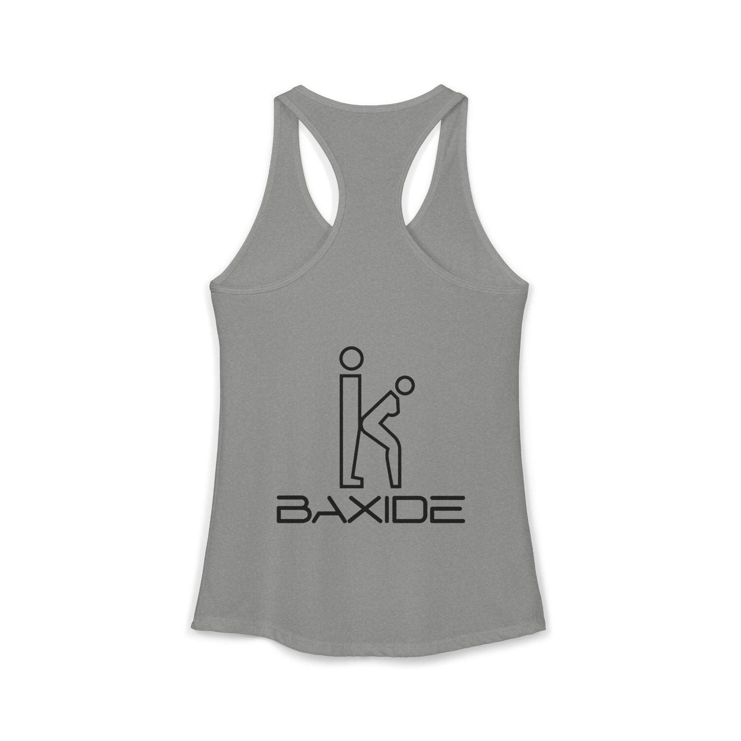Women's Black Fill Racerback