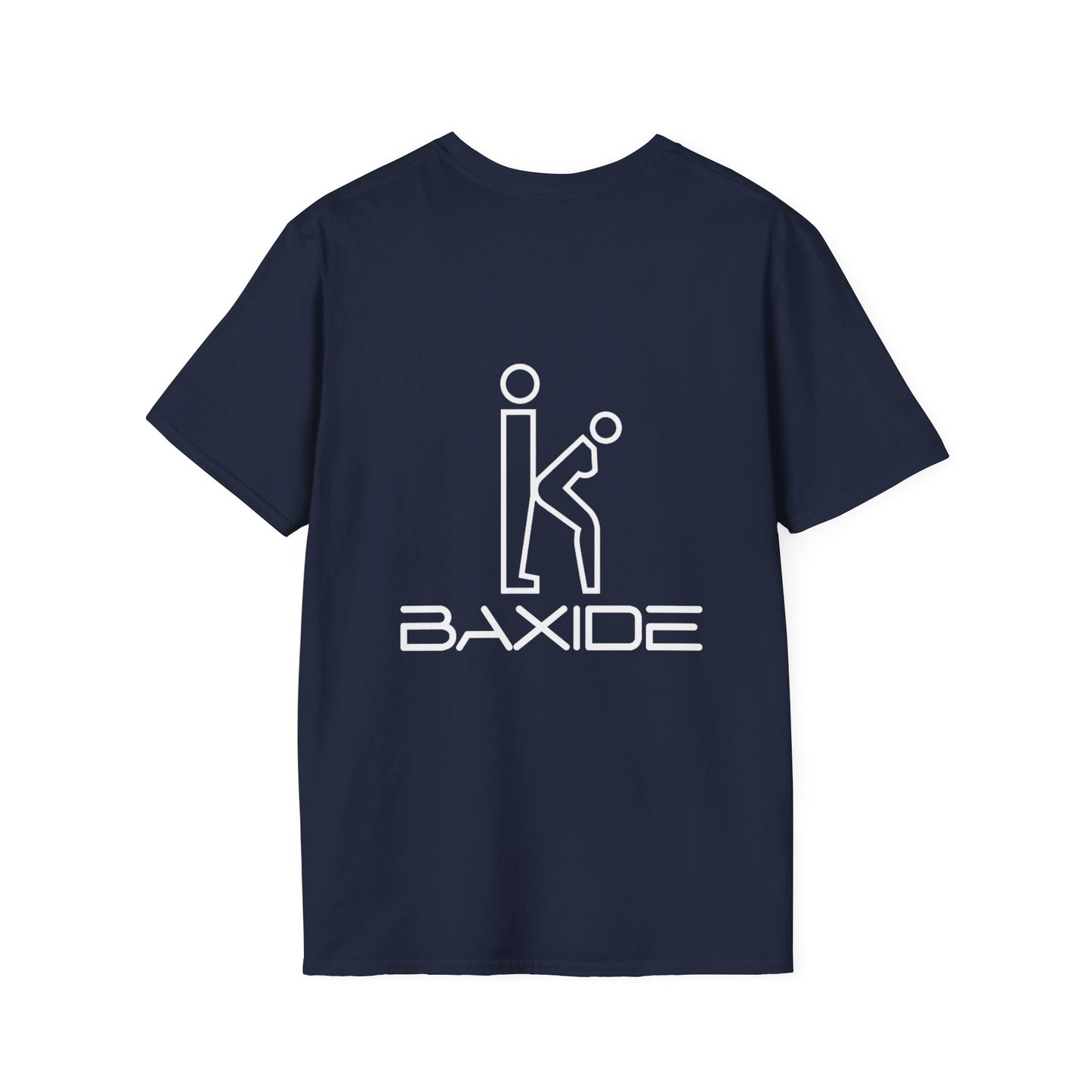 Filled White Logo Tee