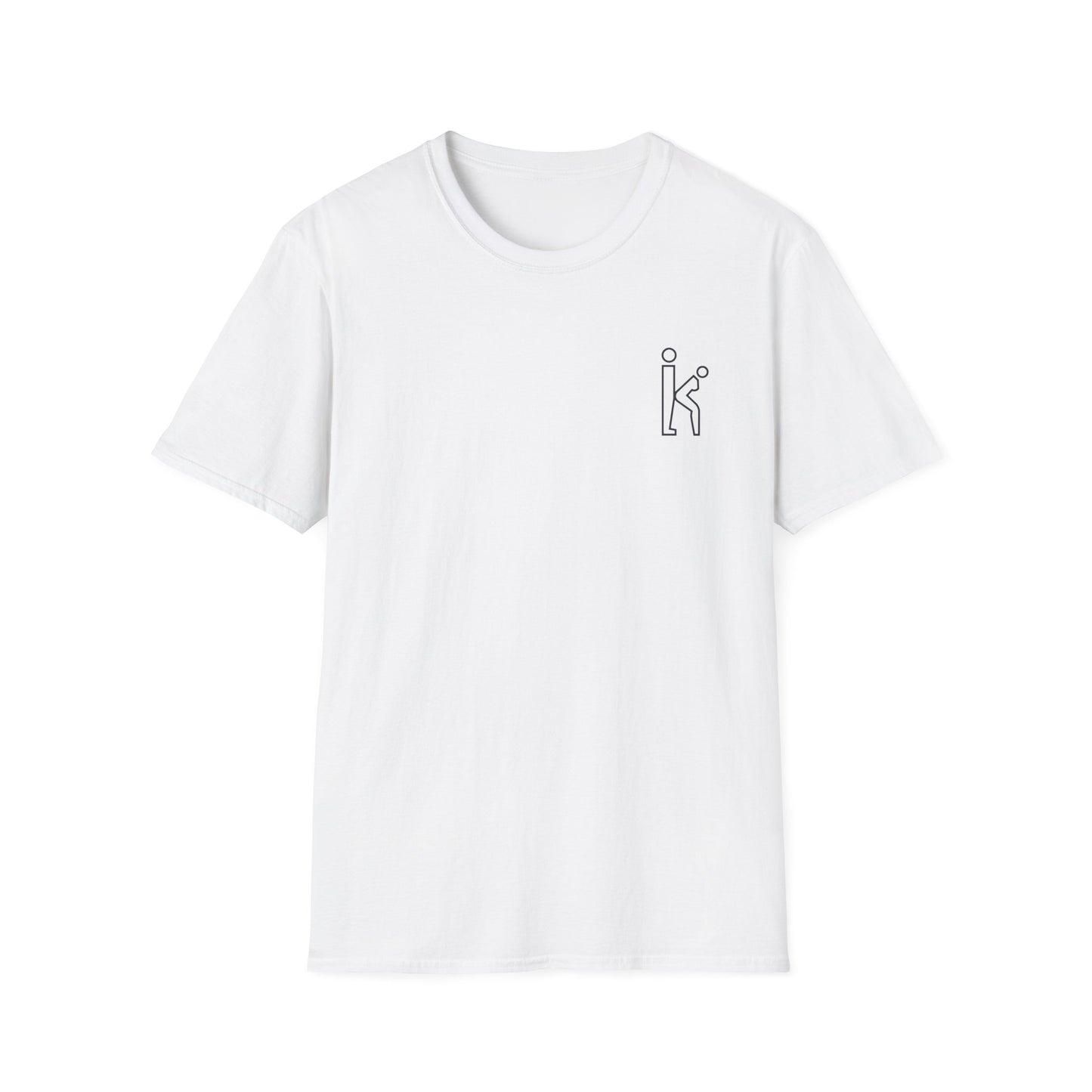 Filled Black Logo Tee