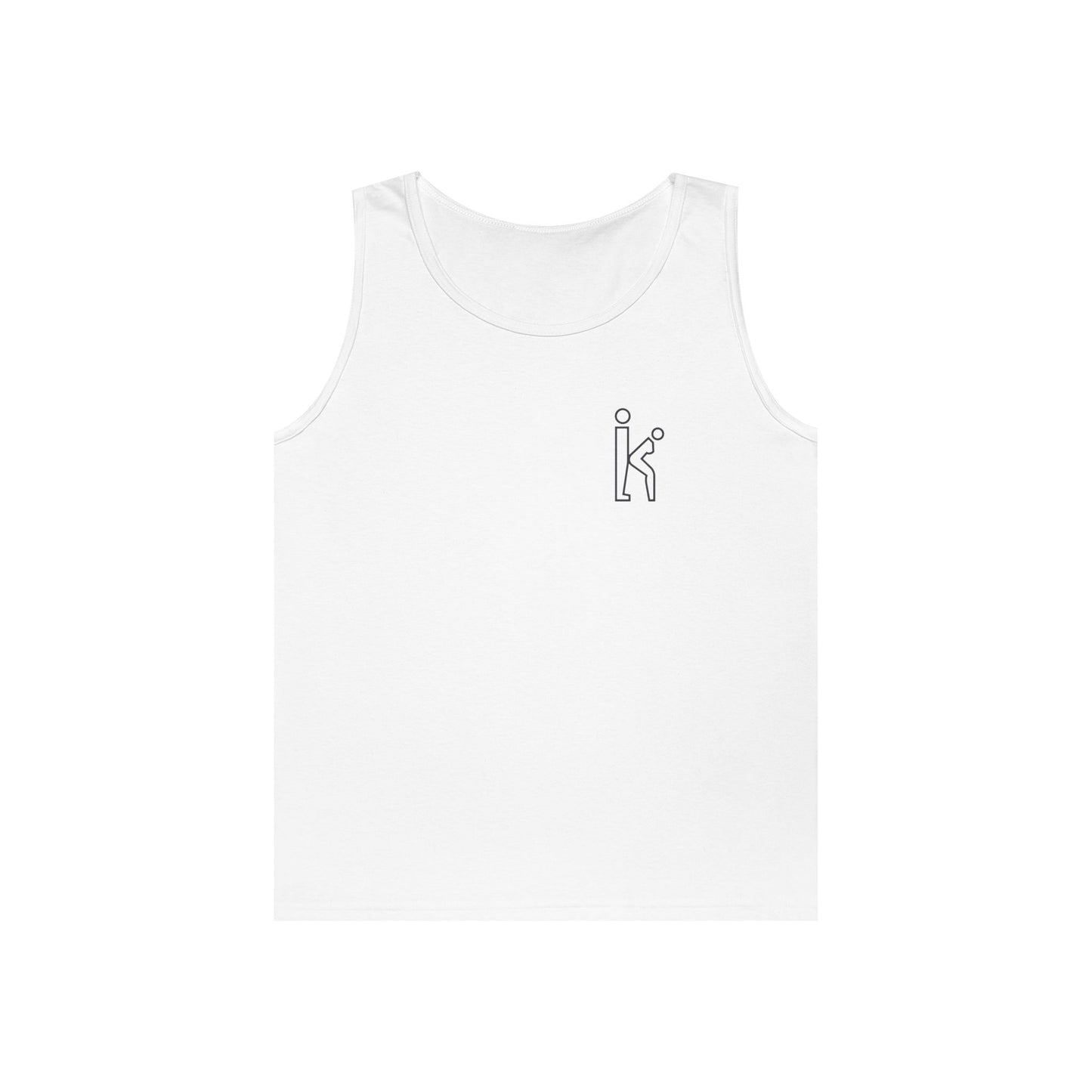 Unisex Black Hollow Tank
