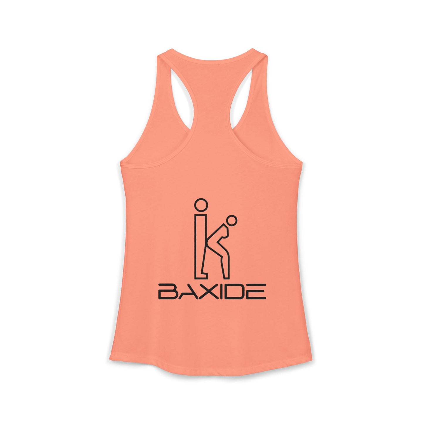 Women's Black Fill Racerback