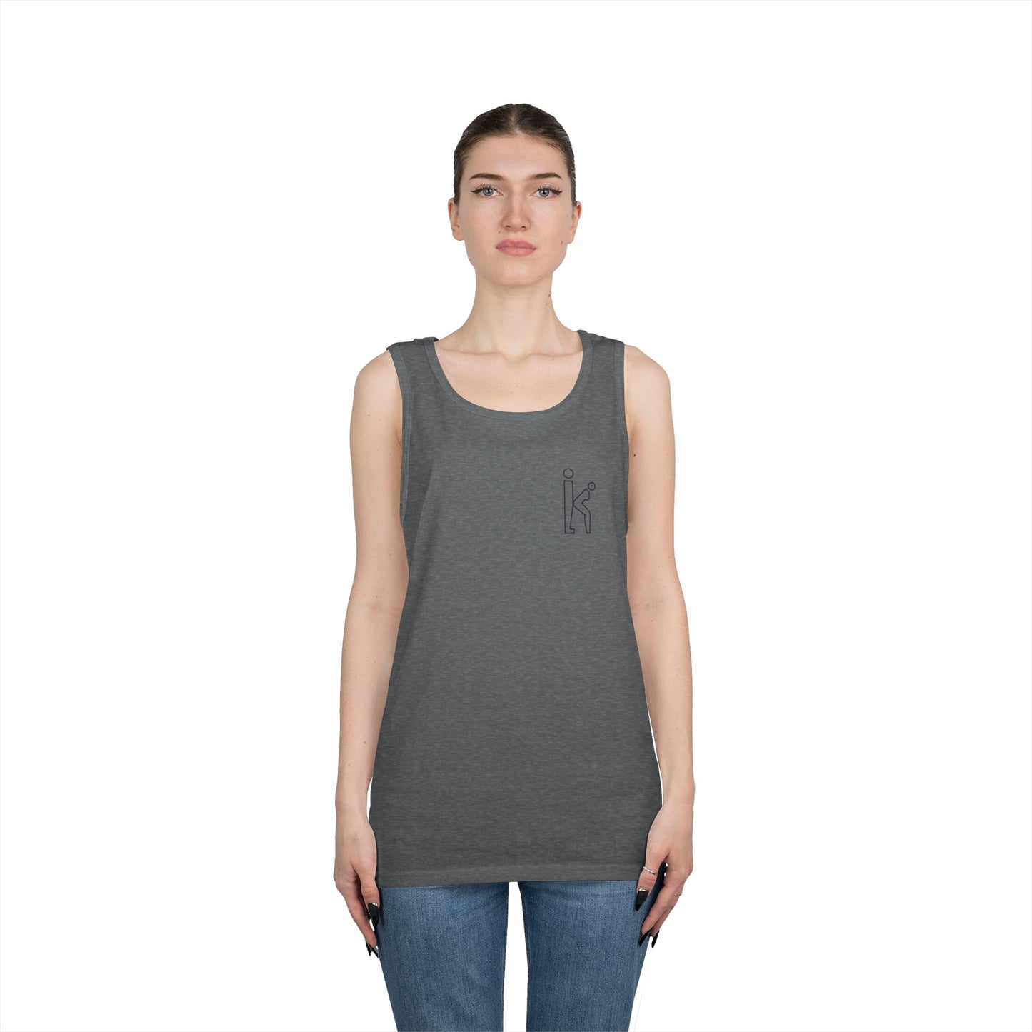 Unisex Black Fill Tank