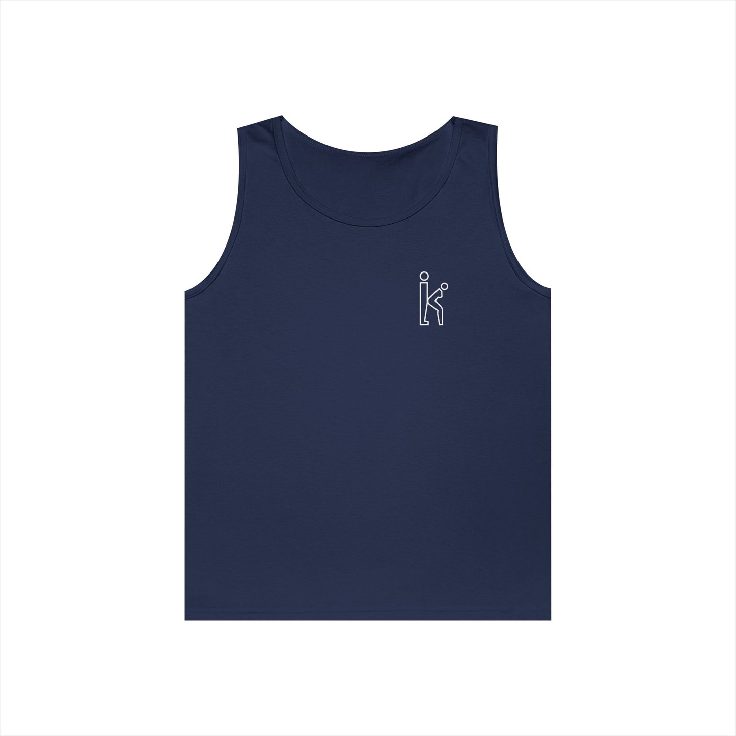 Unisex White Fill Tank
