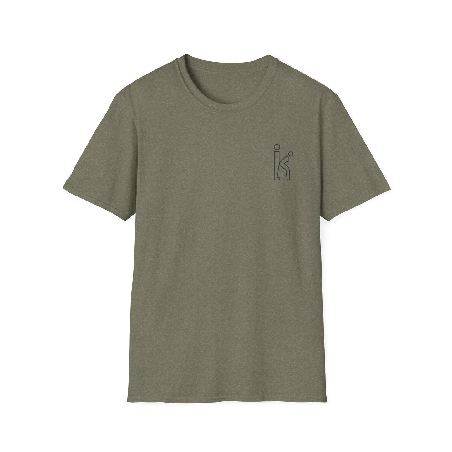 Filled Black Logo Tee