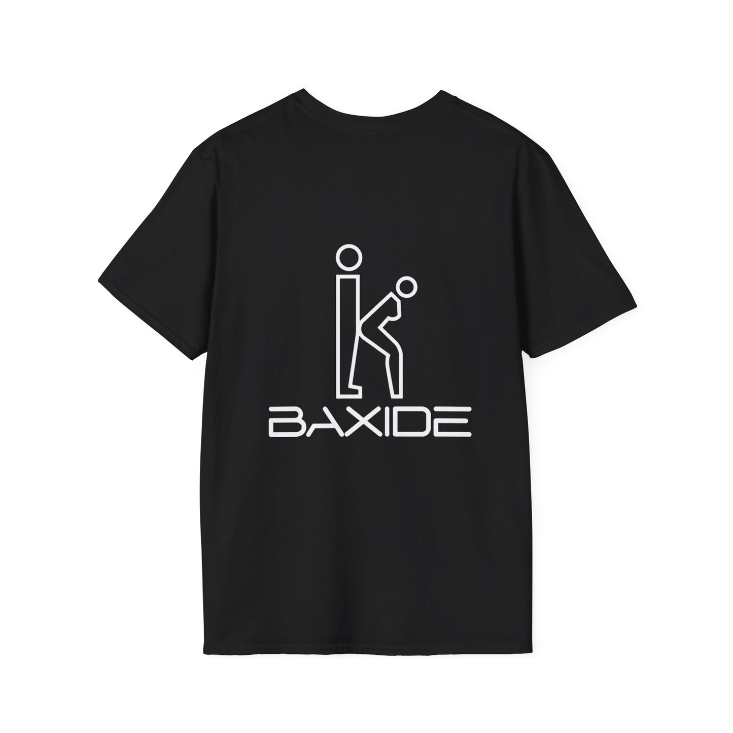 Filled White Logo Tee