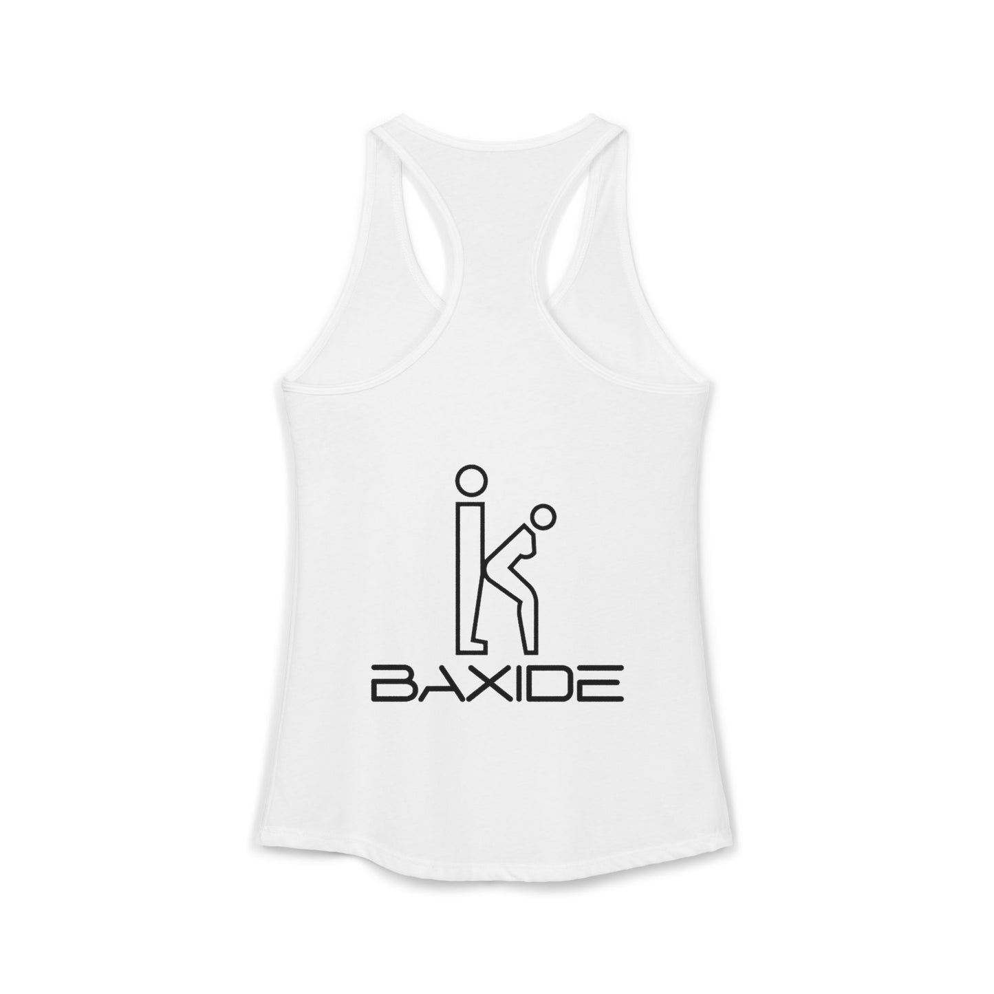 Women's Black Fill Racerback