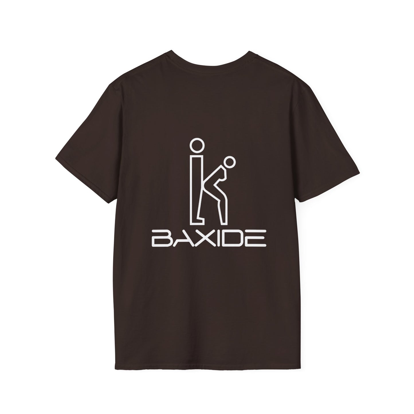 Filled White Logo Tee